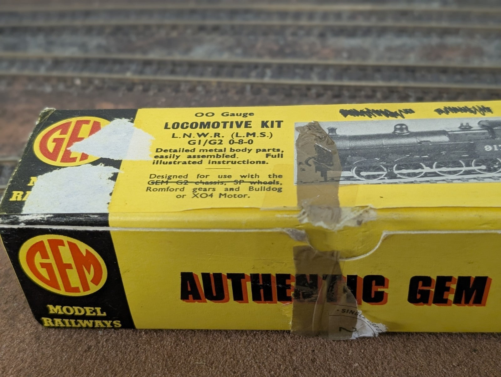 GEM Models OO Loco Kit LNWR LMS G1 G2 0-8-0 Locomotive Kit