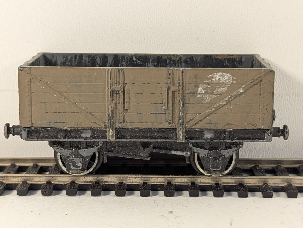 Hornby Dublo OO Gauge 5-Plank Open Wagon Goods Wagon Repainted Brown