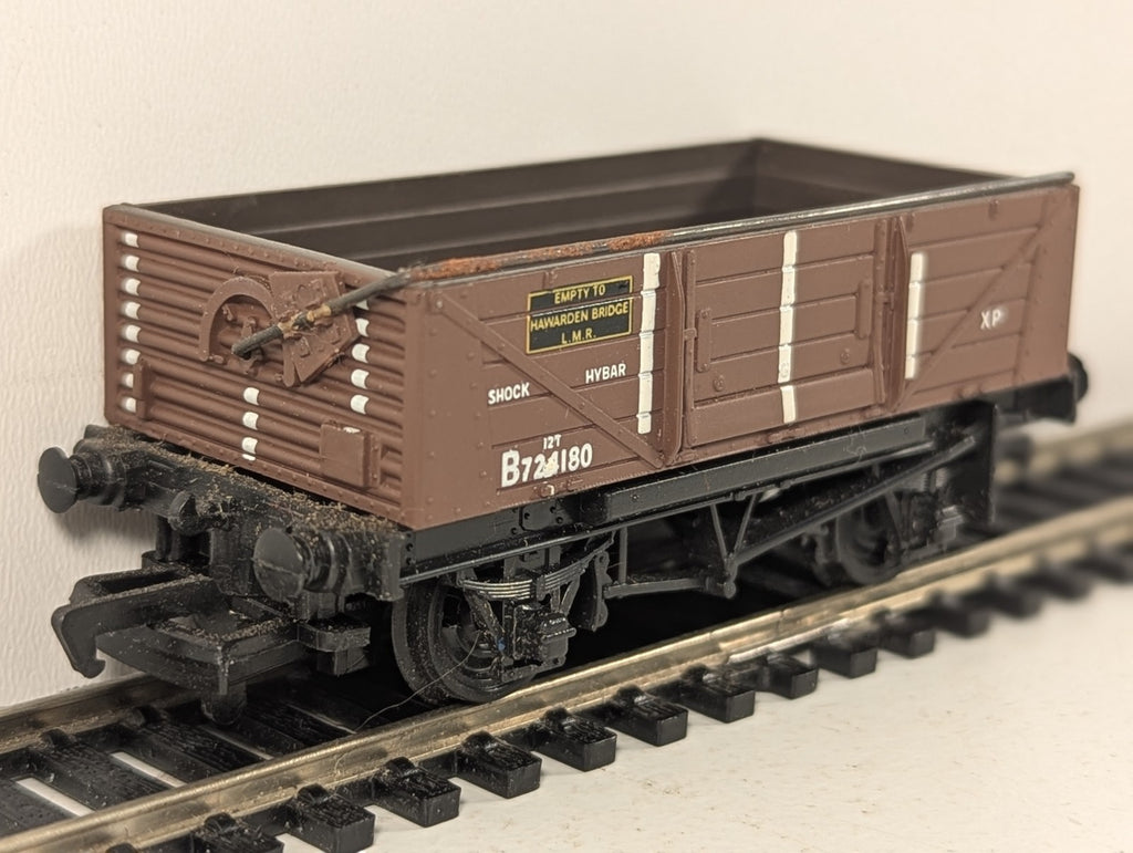 Bachmann OO Gauge 12 Ton Shock Absorbing Open Wagon (Hybar) Goods Wagon