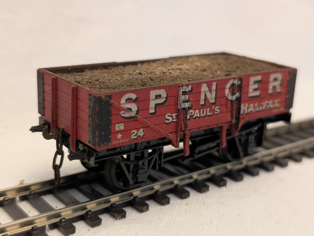 Airfix OO Gauge 7 Plank Wagon Spencer St Paul's Halifax Open Wagon