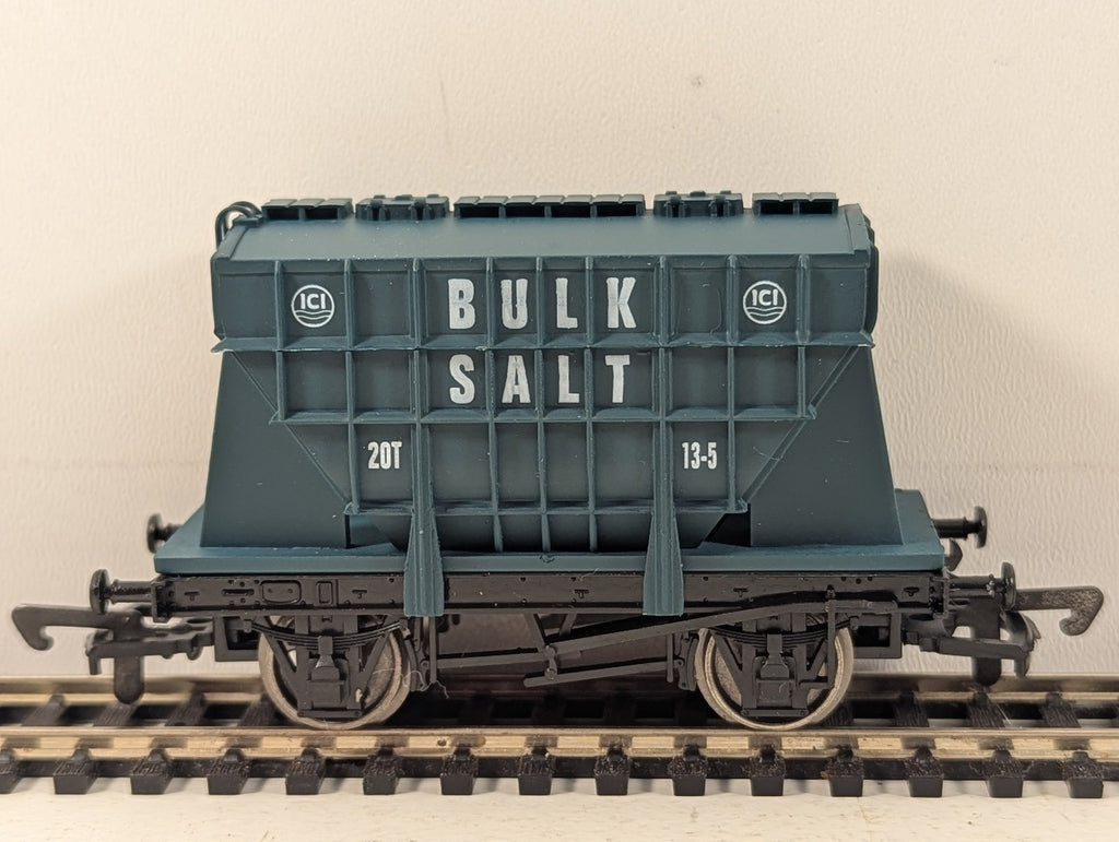 Dapol OO Gauge ICI Salt Presflo Wagon Goods Wagon ICI Bulk Salt Blue B725