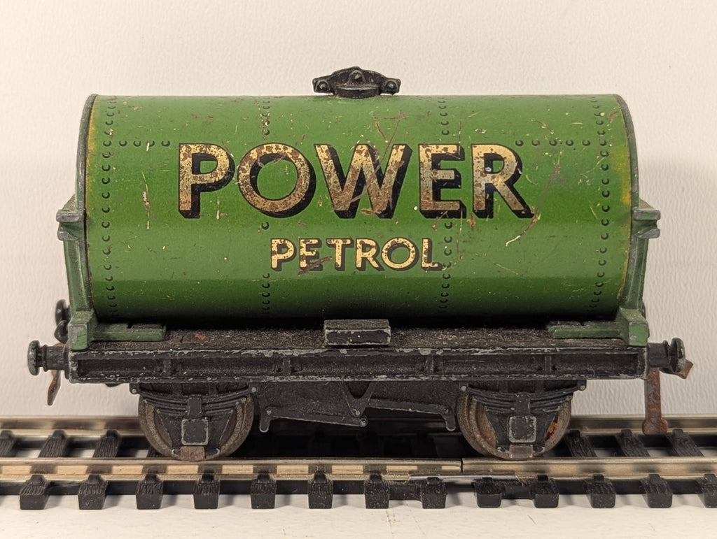Hornby Dublo 32080 OO Gauge Green Power Petrol Tank Wagon