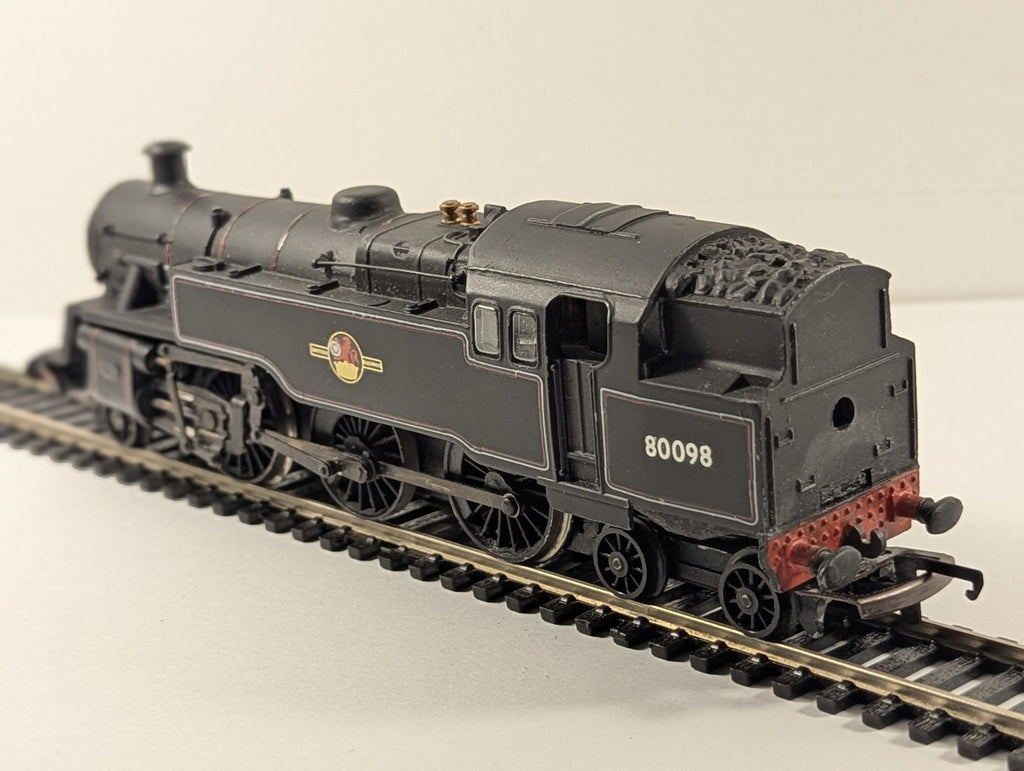Wrenn OO Gauge Standard Class 4MT 2-6-4T Locomotive 80098 BR Black