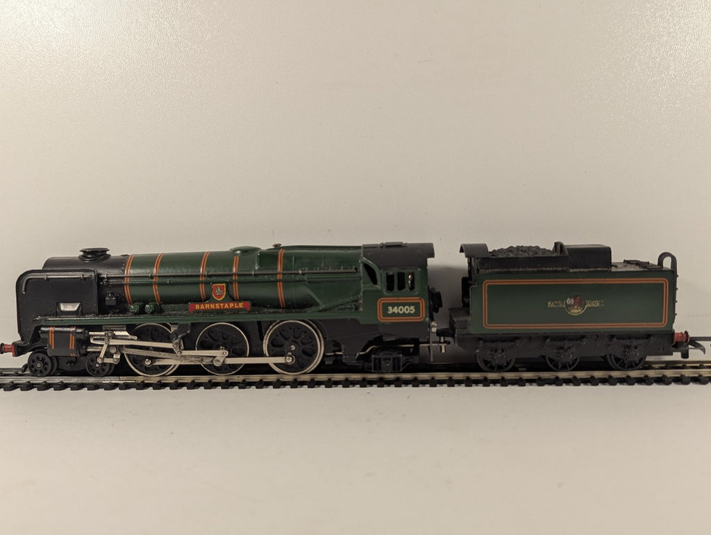Wrenn OO Gauge West Country Class 'Barnstaple' Locomotive 34005