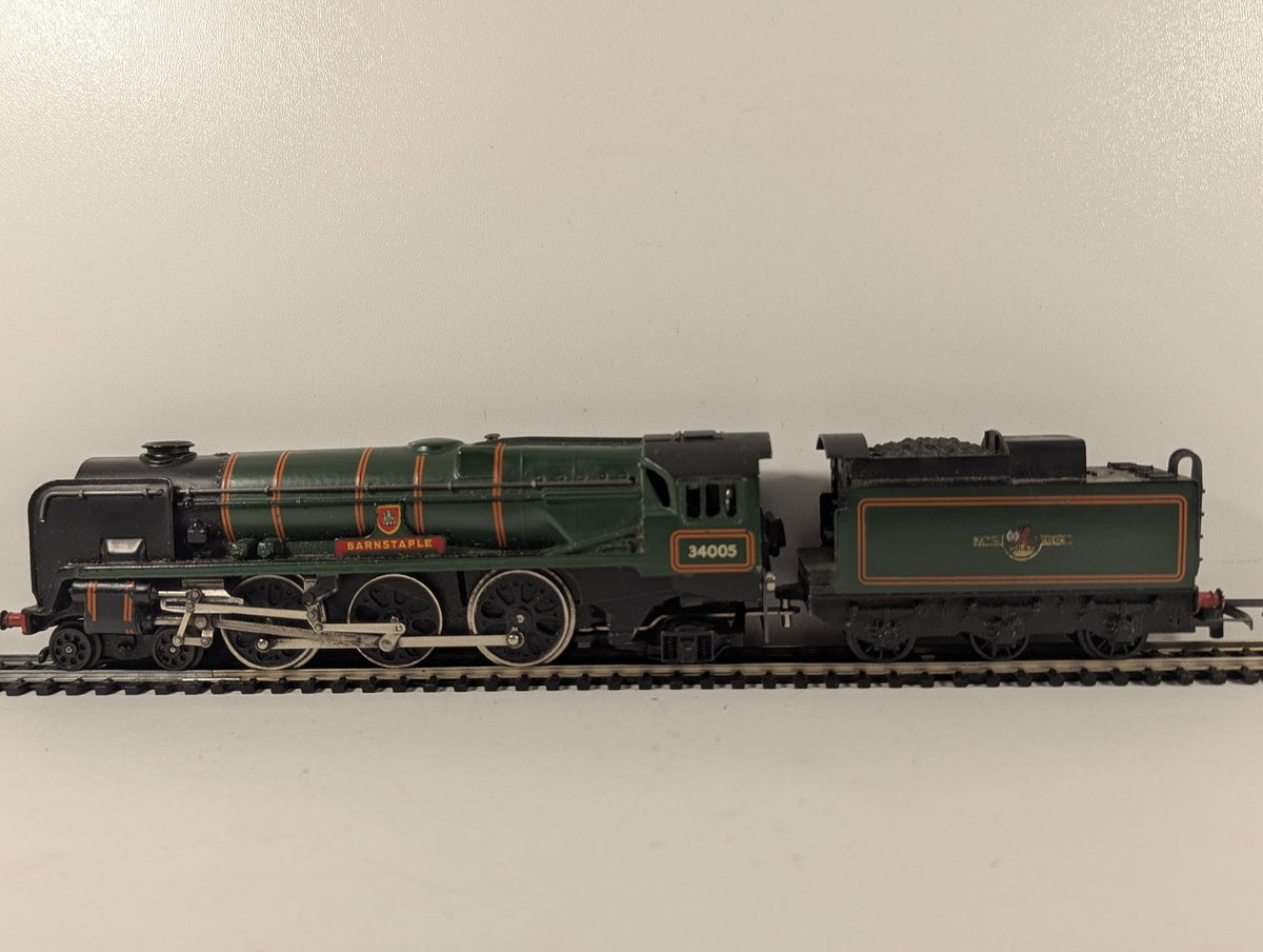 Wrenn OO Gauge West Country Class 'Barnstaple' Locomotive 34005