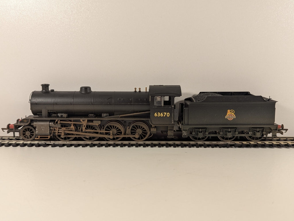 Hornby R3089 BR Thompson Class O1 2-8-0 No. 63670 Weathered