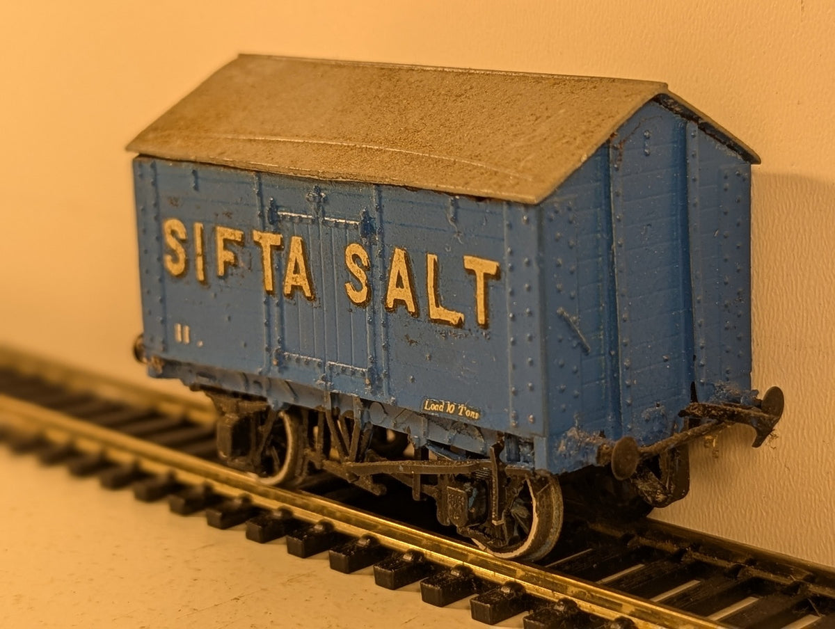 Kitbuilt OO Gauge Sifta Salt Van Goods Wagon 112
