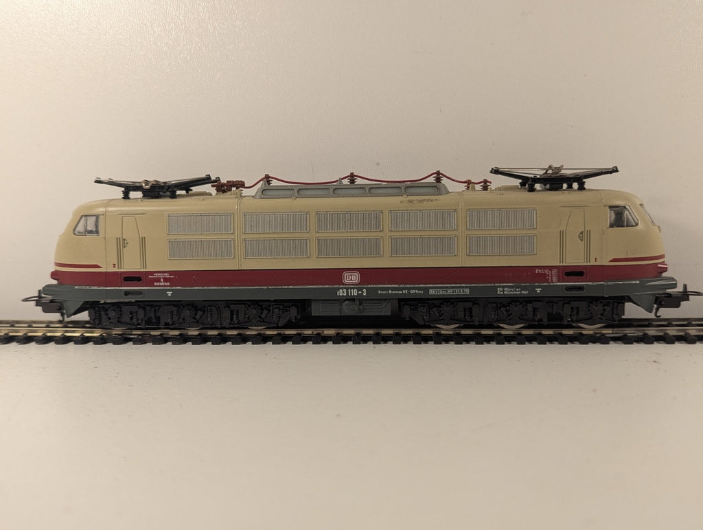 Liliput HO Gauge Class 103 Electric Locomotive 103 110-3 DB TEE Cream