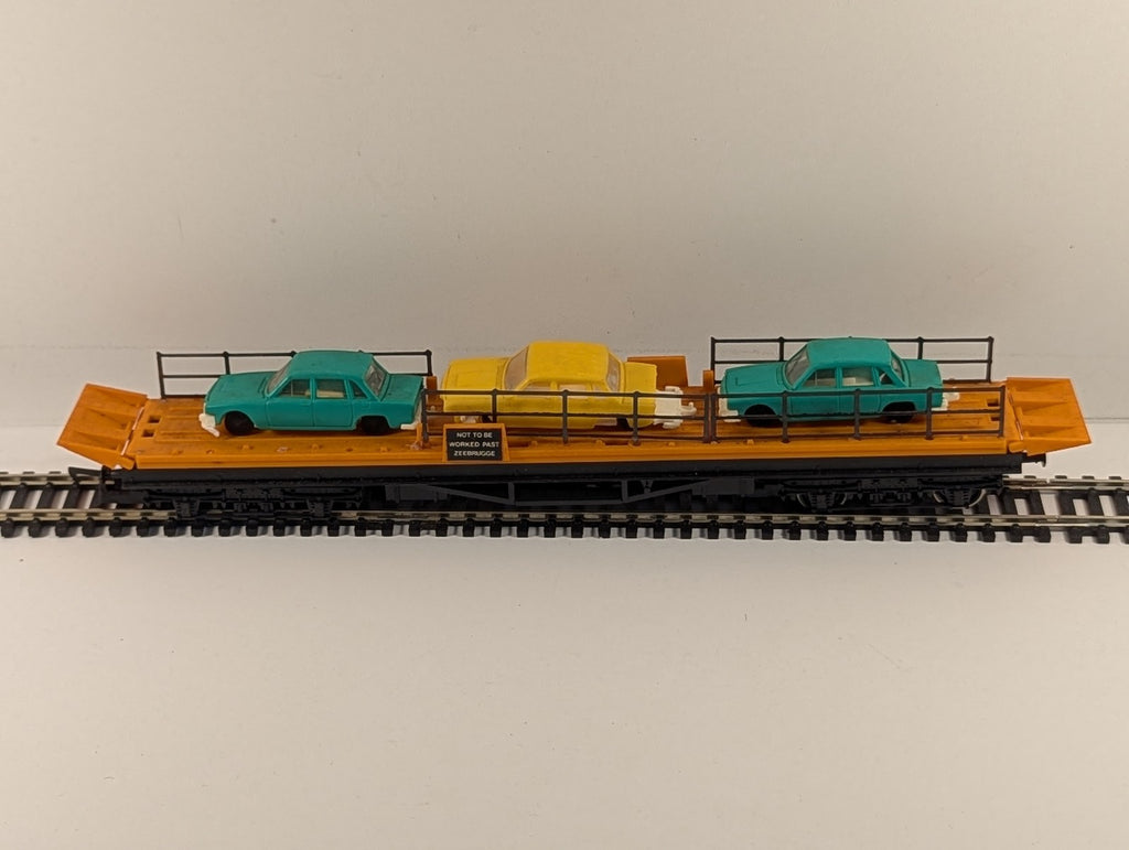 Hornby OO Gauge Zeebrugge Car Transporter Wagon Goods Wagon