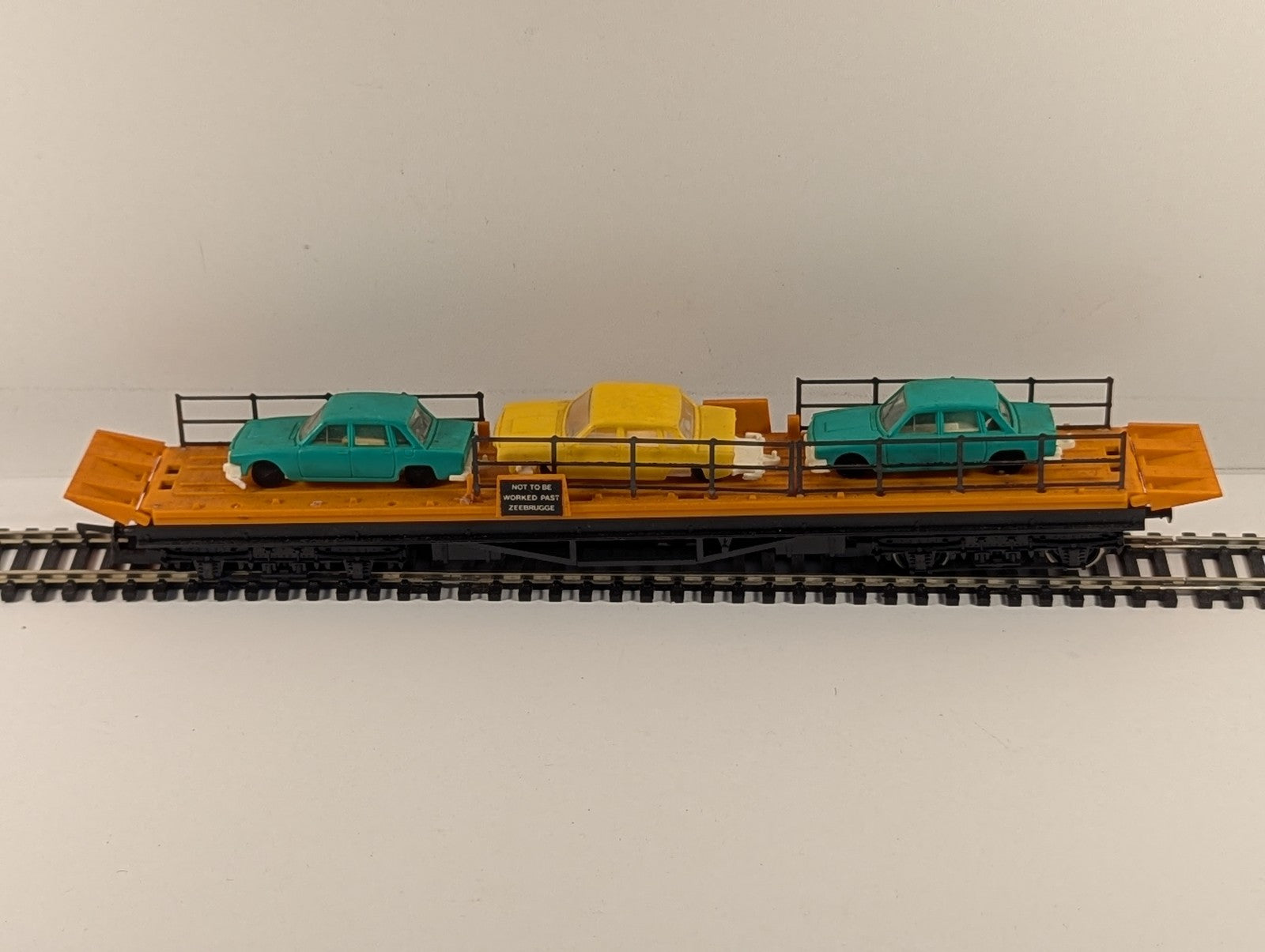 Hornby OO Gauge Zeebrugge Car Transporter Wagon Goods Wagon