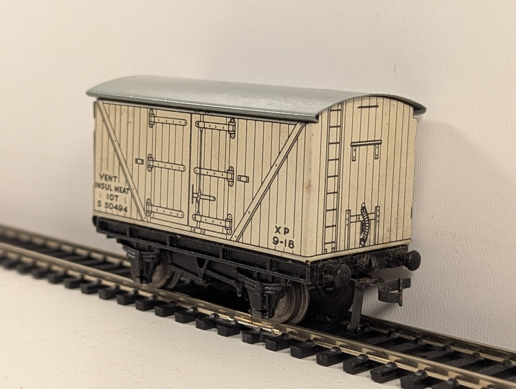 Hornby Dublo 32065 OO Gauge White BR D1 Meat Van - Boxed