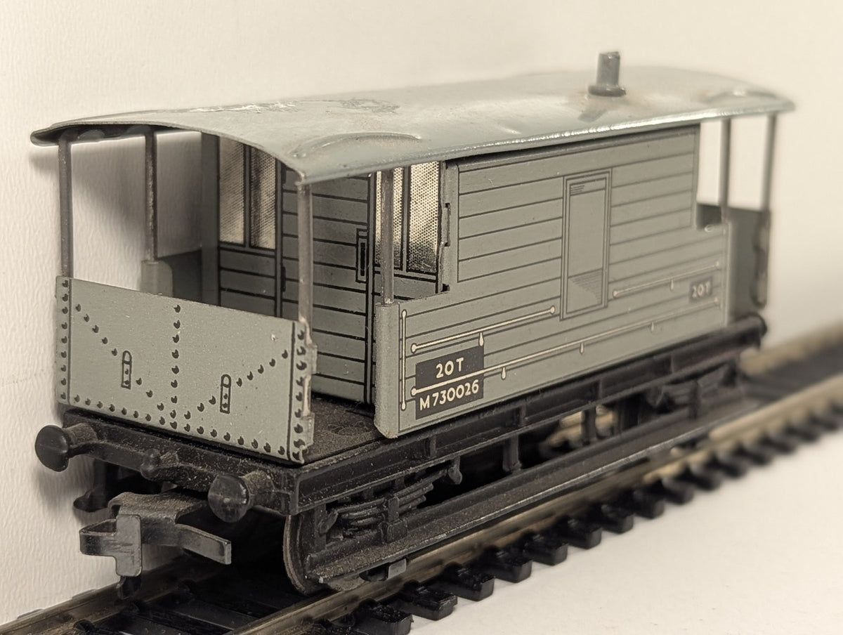 Hornby Dublo OO Gauge BR MR-Type 20-Ton Goods Brake Van M730026 BR Grey 4311