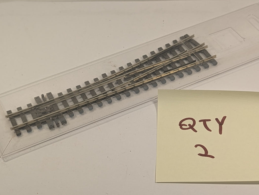 PecoSL-E392F HOe Gauge Code 55 small Radius Electrofrog LeftHand Turnout - Boxed