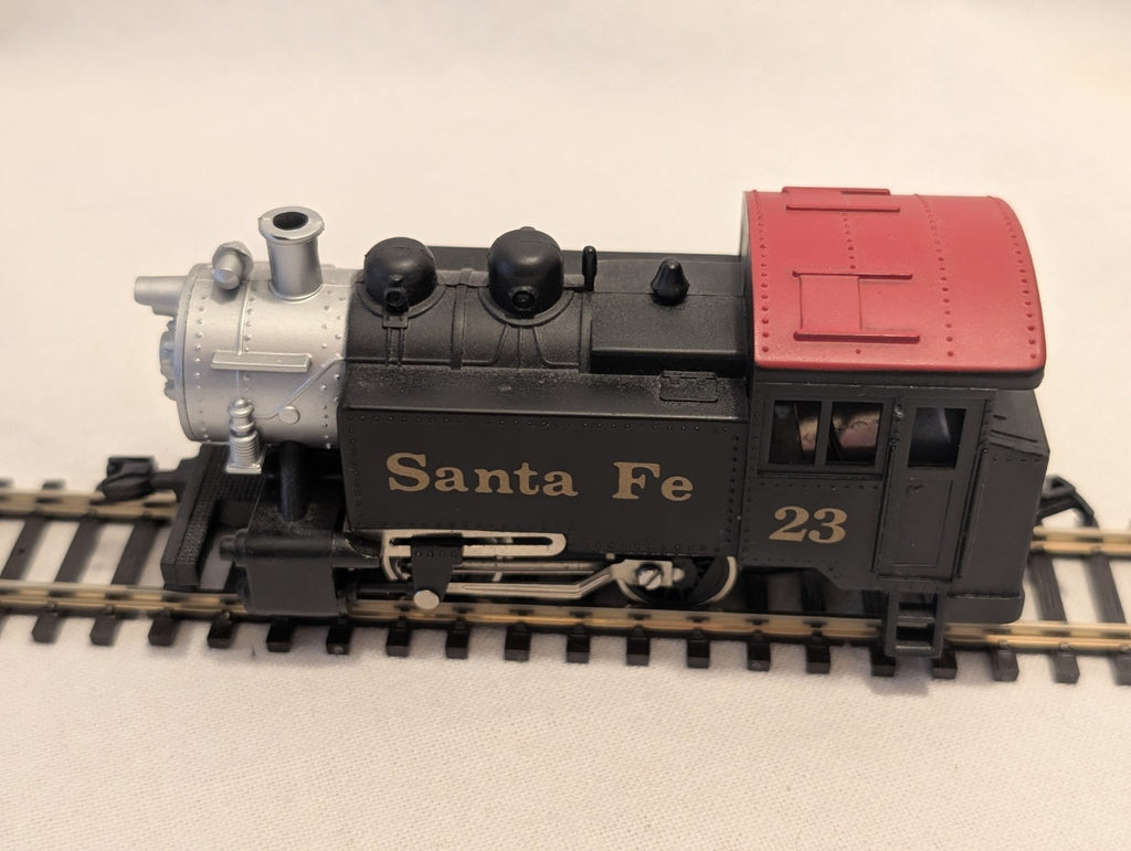 Model Power HO Scale Santa Fe 0-4-0 Tank Switcher – Working Lights