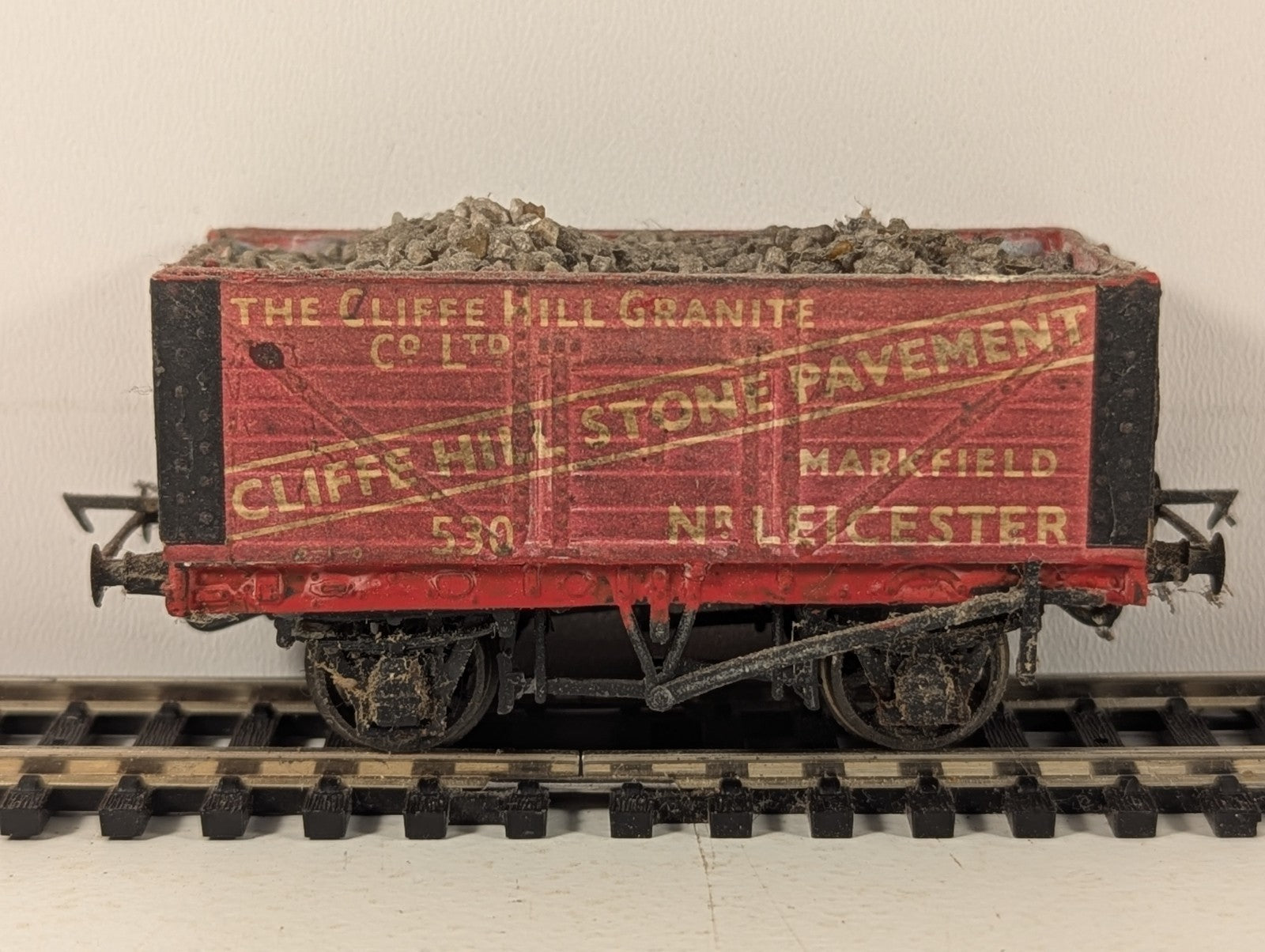 Kitbuilt Leicester Cliffe Hill Granite Co Ltd 8-Plank Private Owner Wagon