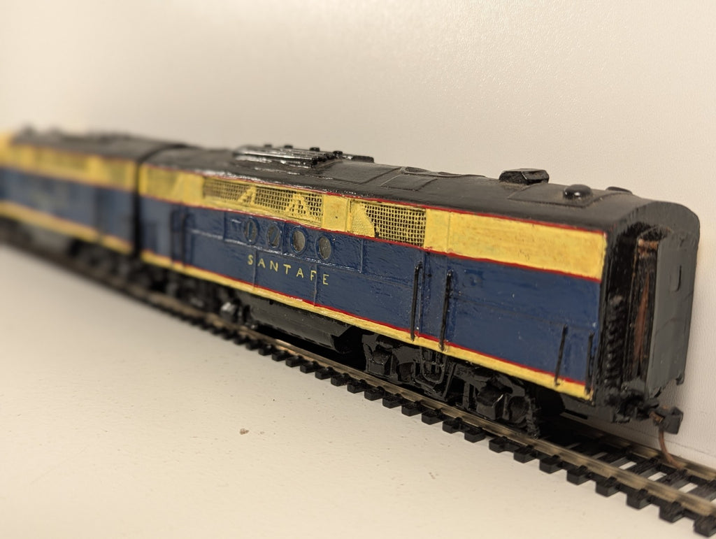 Metal Dummy Built GENESIS F7A/F7B Set Santa Fe