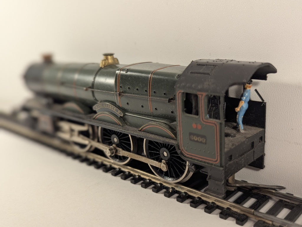 Lima OO Gauge King Class 'King George V' Steam Locomotive 6000 GWR Green - Spare
