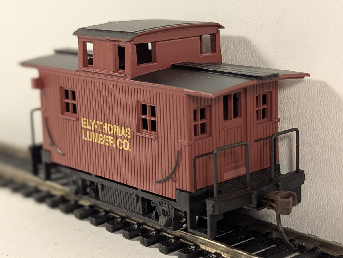 Bachmann HO Gauge Bobber Caboose Ely-Thomas Lumber Co. 18440