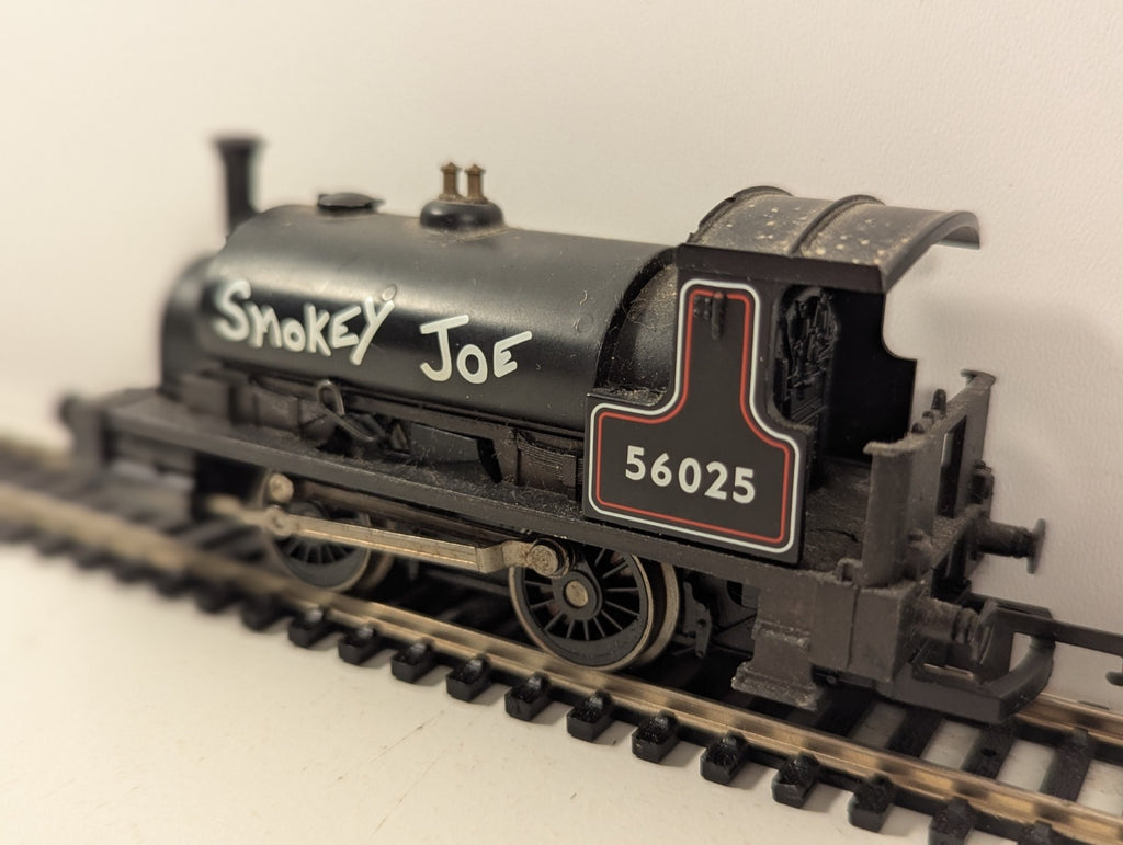 Hornby OO Gauge BR Class 264 “Smokey Joe” 56025 0-4-0ST Tank Needs attention