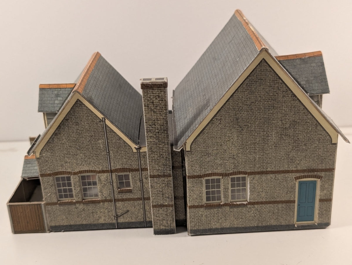 Superquick B31 Village School Card Model Kit