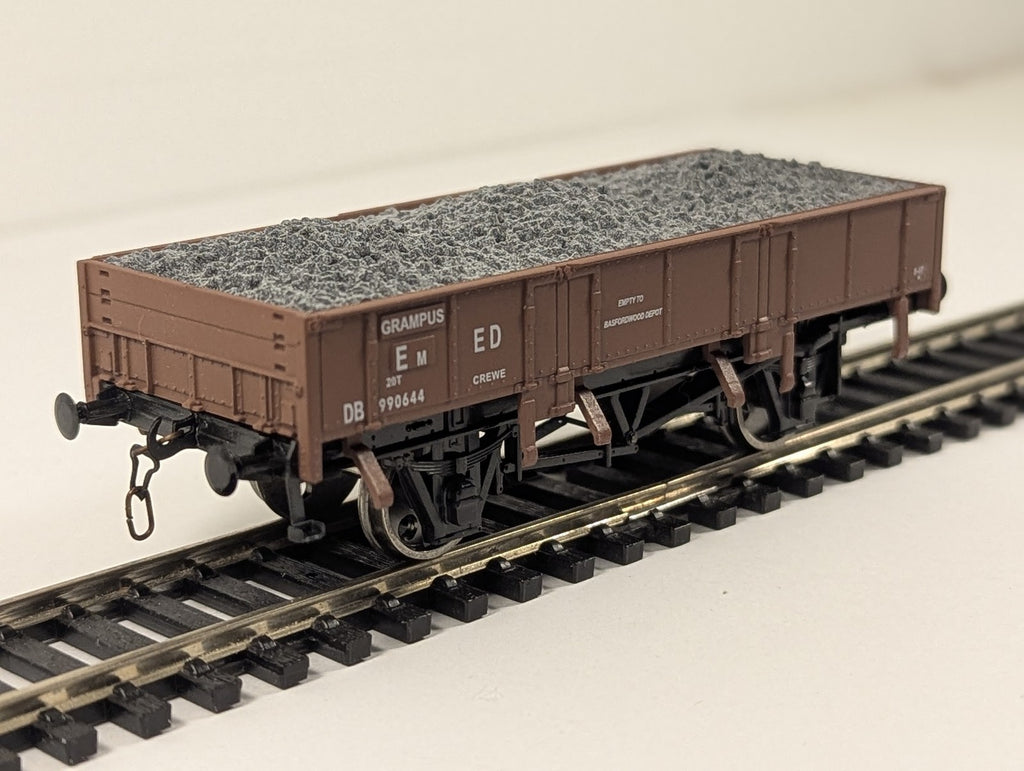 Dapol OO Gauge BR 20 Ton Grampus Ballast Wagon Goods Wagon DB 990644