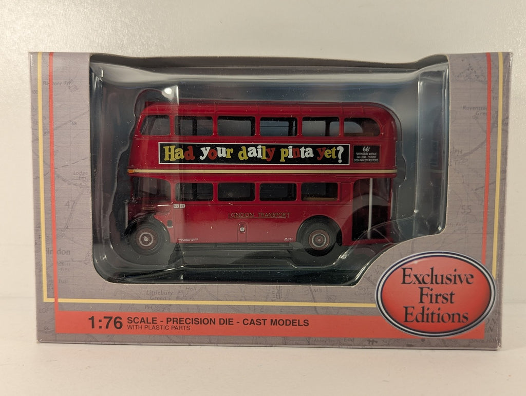 Exclusive First Editions 1:76 A.E.C. RT (Roof Box) Bus RT 1705 London Transport