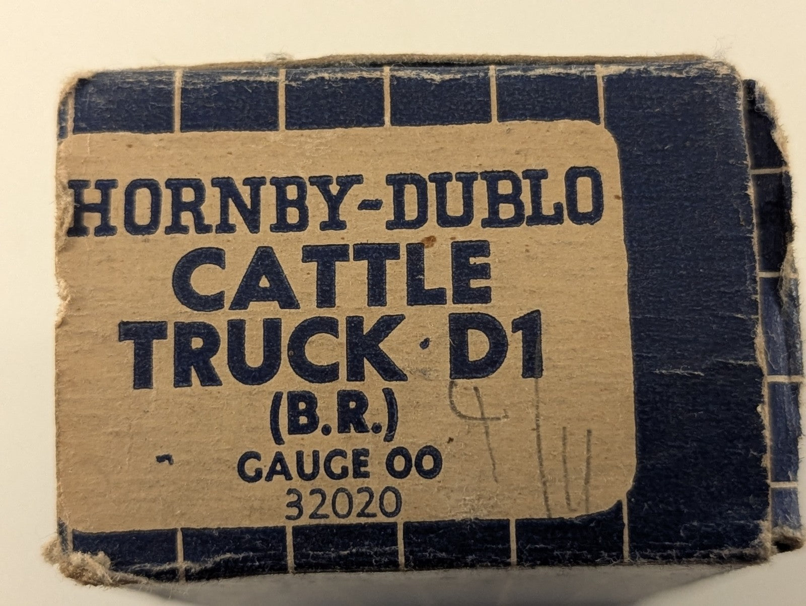 Hornby Dublo 8 Ton Cattle Wagon Brown OO Gauge - Boxed