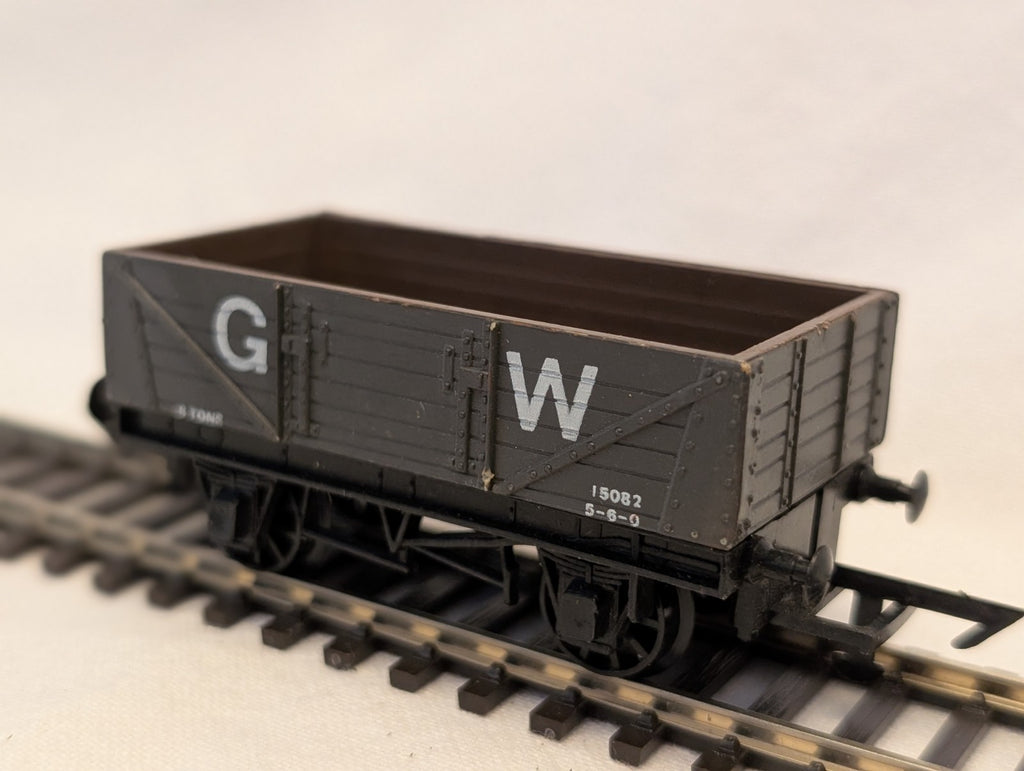 Graham Farish OO Gauge GWR 5-Plank Open Wagon Goods Wagon 15082 GWR