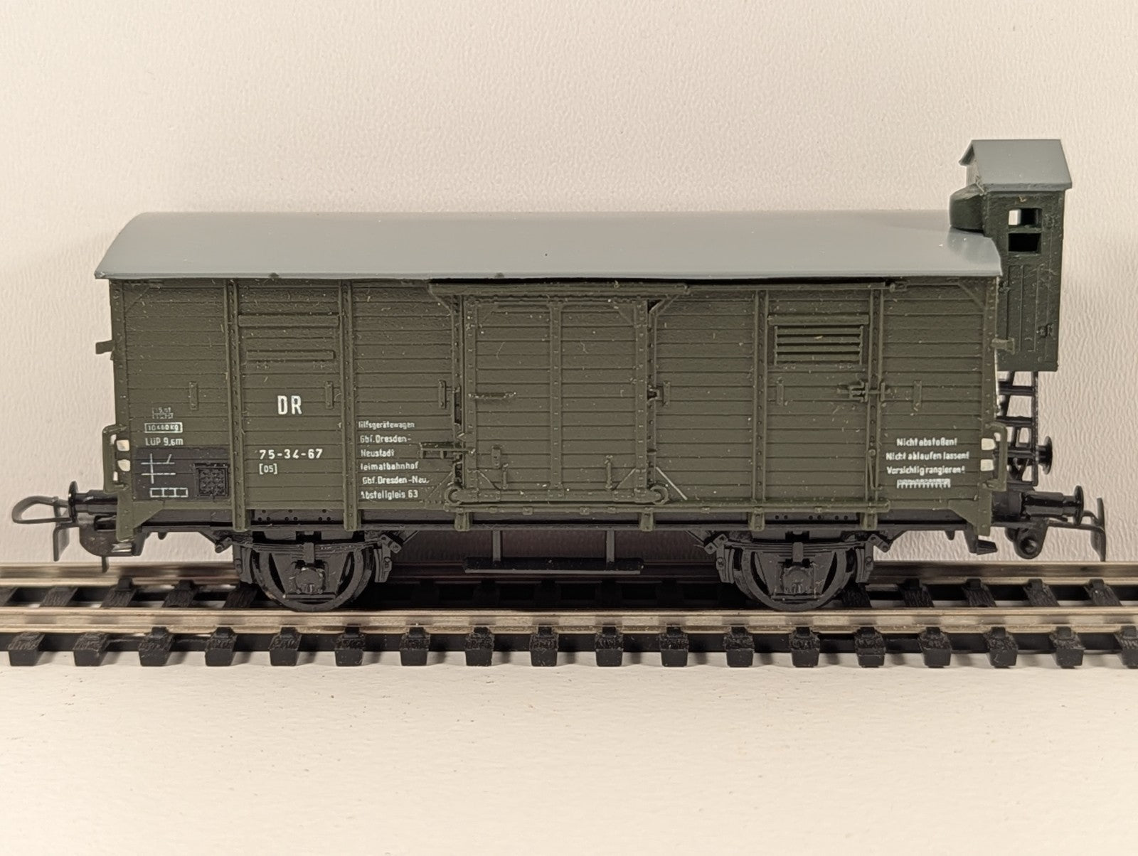 PIKO H0 Covered Goods Van – DR
