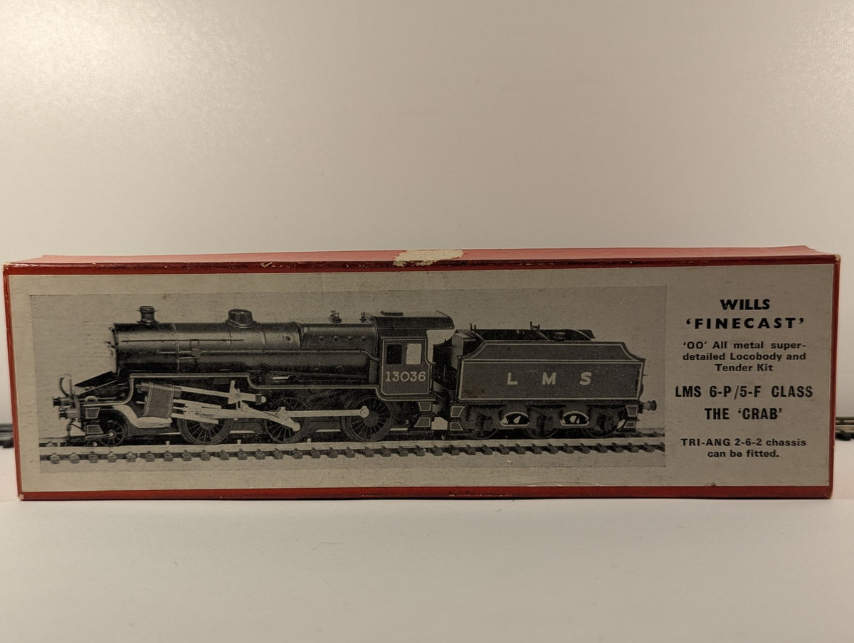 Wills Finecast OO Gauge LMS 'Crab' Class 6-P/5-F Steam Locomotive Black F104