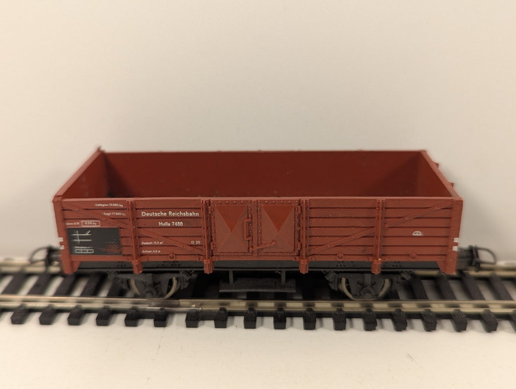 Fleischmann 5208FL H0 DRG O Halle Open Goods Wagon