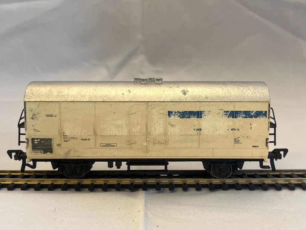 Fleischmann HO Scale Deutsche Bahn Interfrigo Refrigerated Wagon Worn