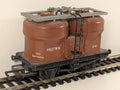 Wrenn 20-Ton Prestwin Twin Silo Wagon OO Gauge