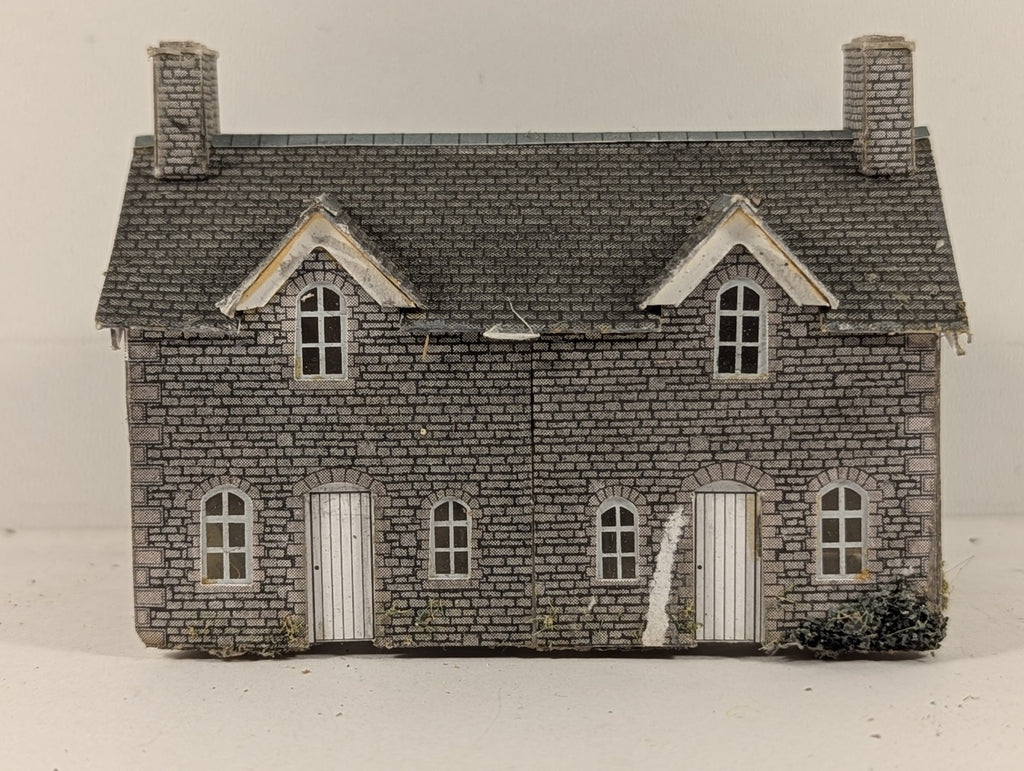 Metcalfe N Gauge Stone Country Cottages Model Building PO228