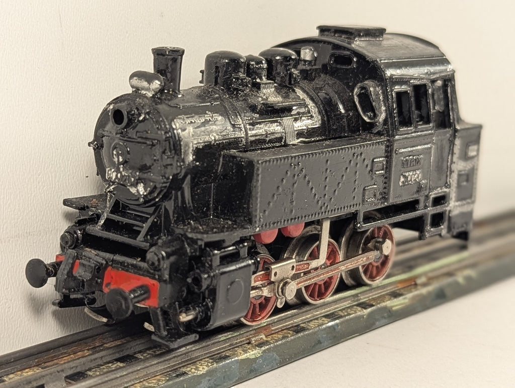 Trix HO Gauge Class 80 Tank Locomotive Steam Locomotive 80020 Black