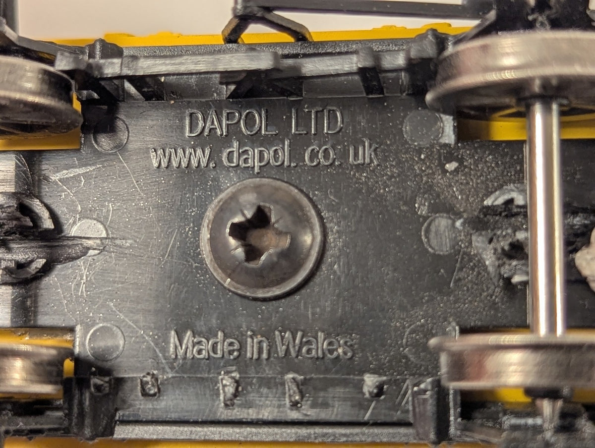 Dapol OO Gauge 7 Plank Open Wagon Goods Wagon 79 Cadbury Bournville Yellow