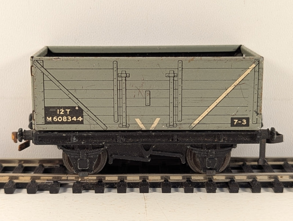 Hornby Dublo OO Gauge 12T Open Wagon M608344 BR Grey D1