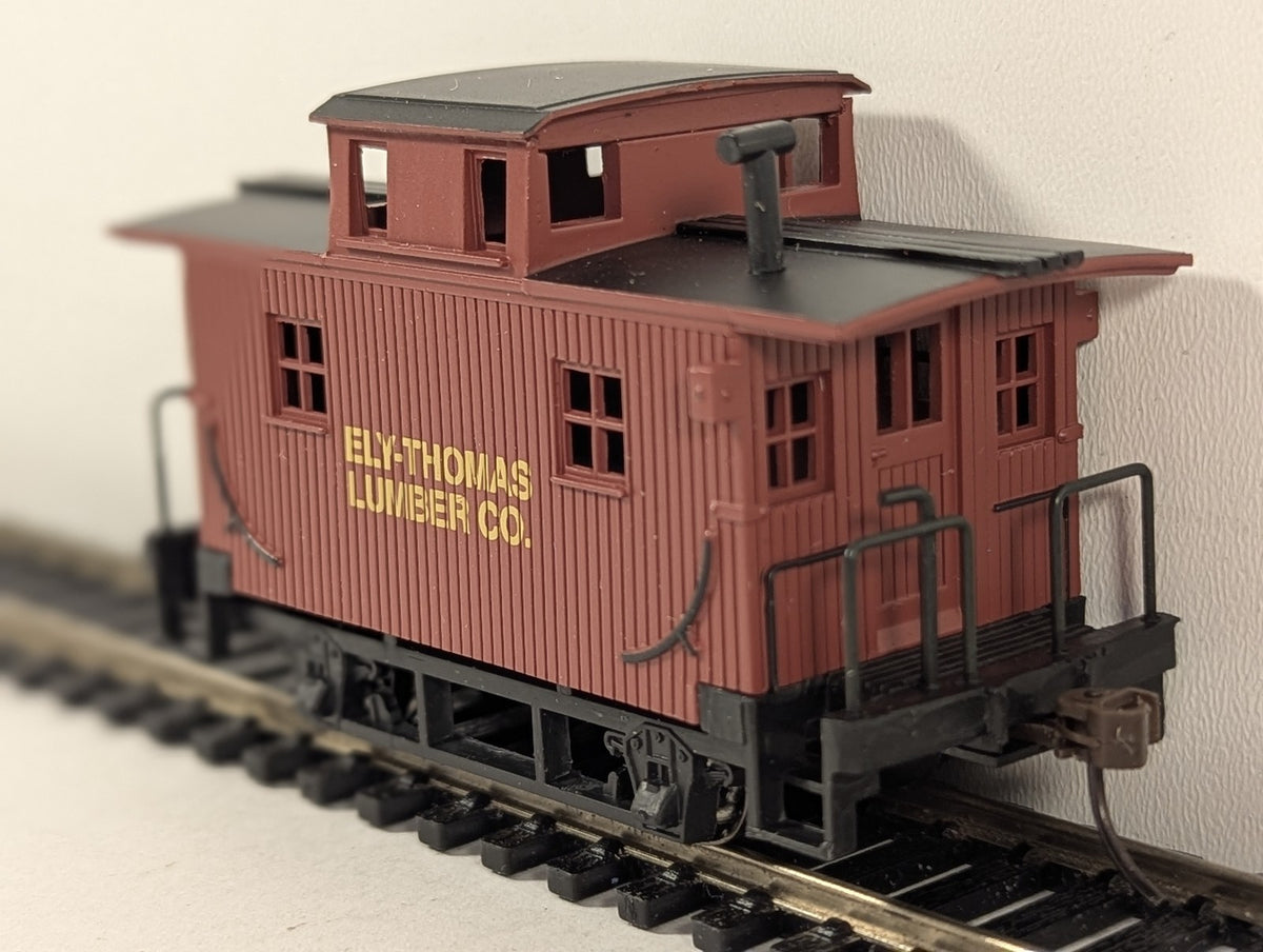 Bachmann HO Gauge Bobber Caboose Ely-Thomas Lumber Co. 18440