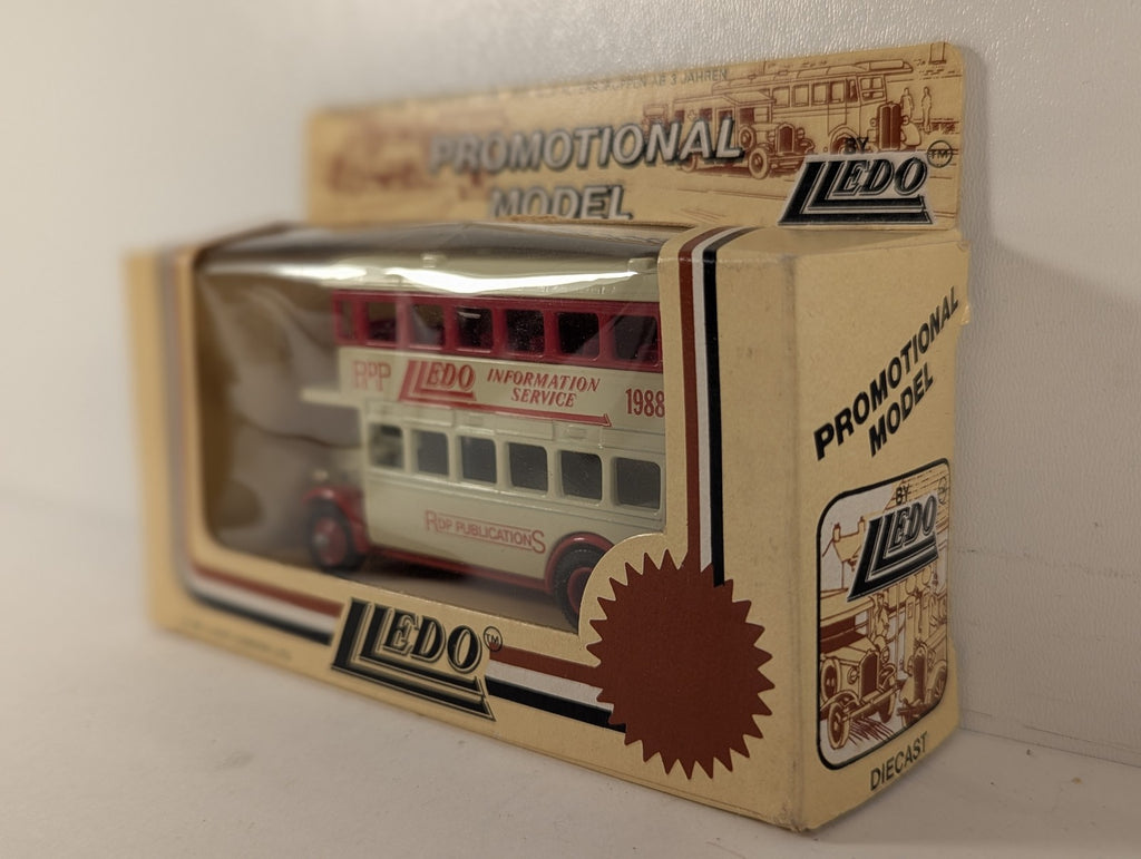 Lledo Double Decker Bus Die-cast Vehicle 1988