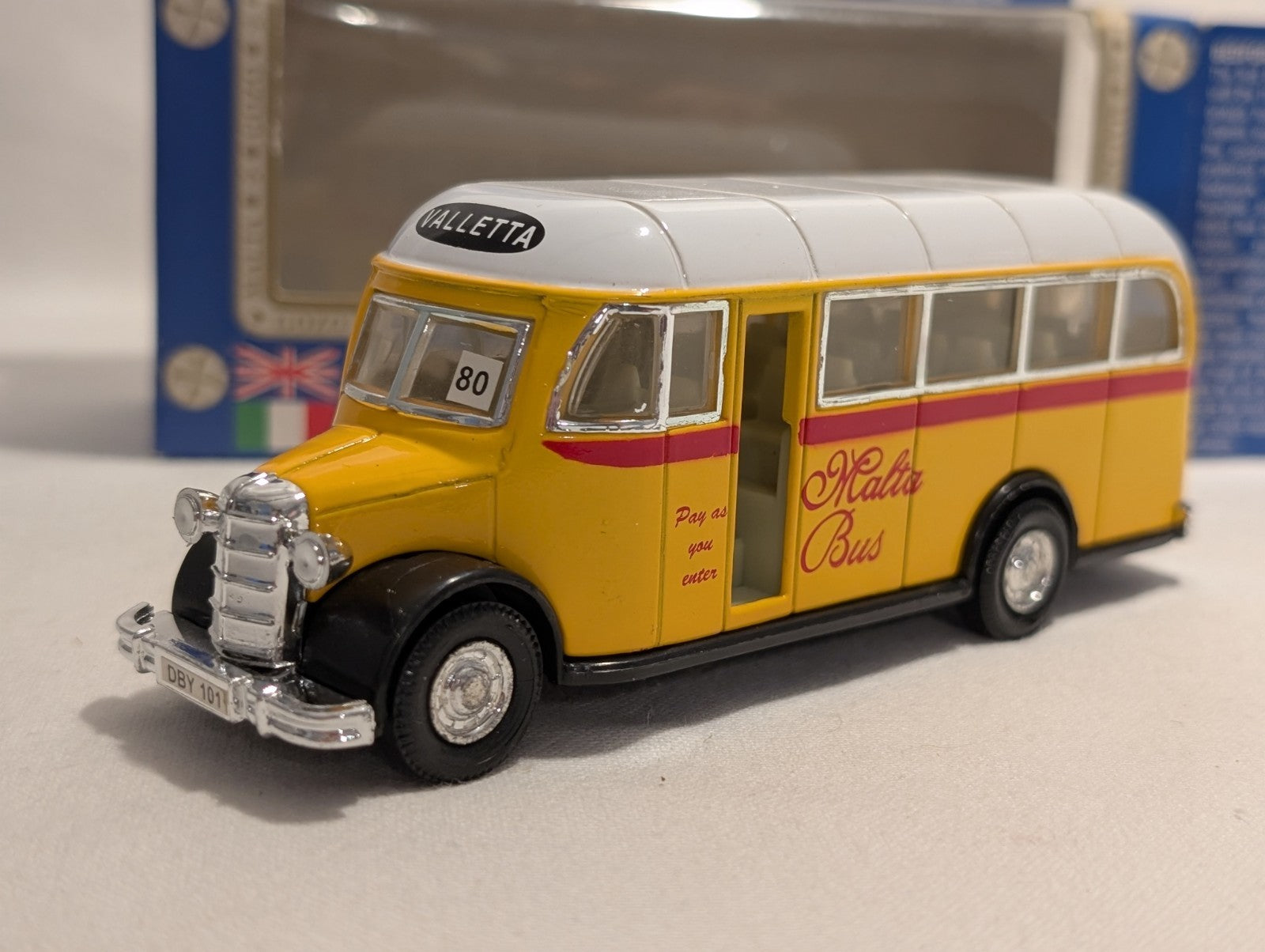 The Malta Bus – Die-Cast Metal Model by Leaf / Alexsandro