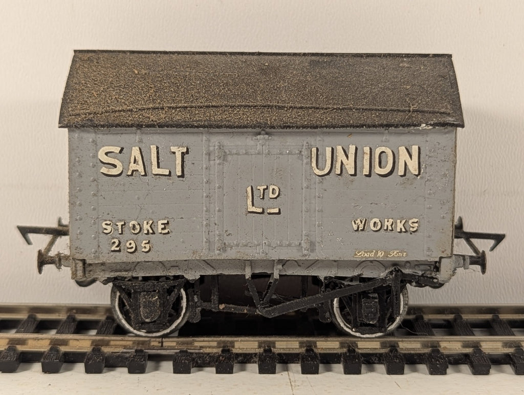 Kitbuilt Salt Van Goods Wagon 295 Salt Union Ltd Grey