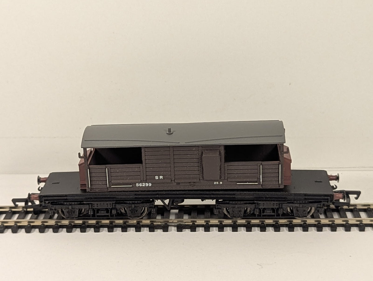 Bachmann OO Gauge 25 Ton Queen Mary Brake Van 56299 Southern Railway 33-827A