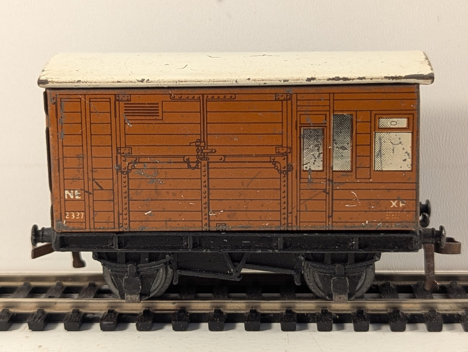 Hornby Dublo BR Brown Horse Box OO Gauge