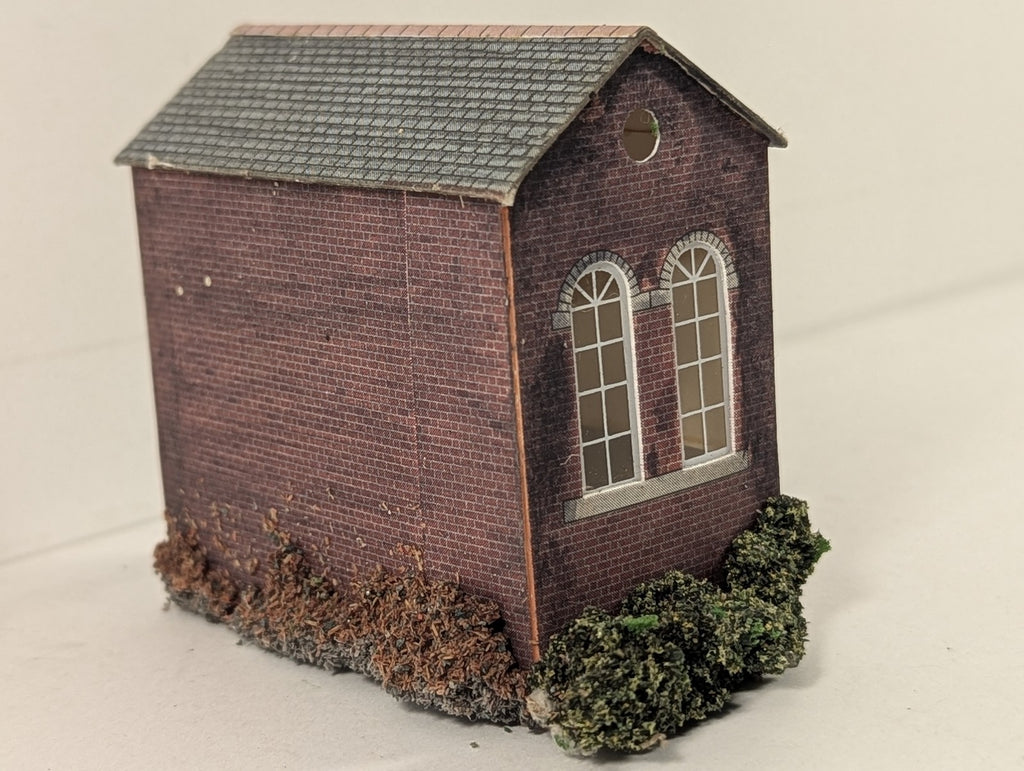 Metcalfe N Gauge Industrial Boiler House Building Red Brick PO282