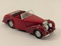 Oxford Diecast 76TR004 1:76 Triumph Roadster Maroon KKH 697