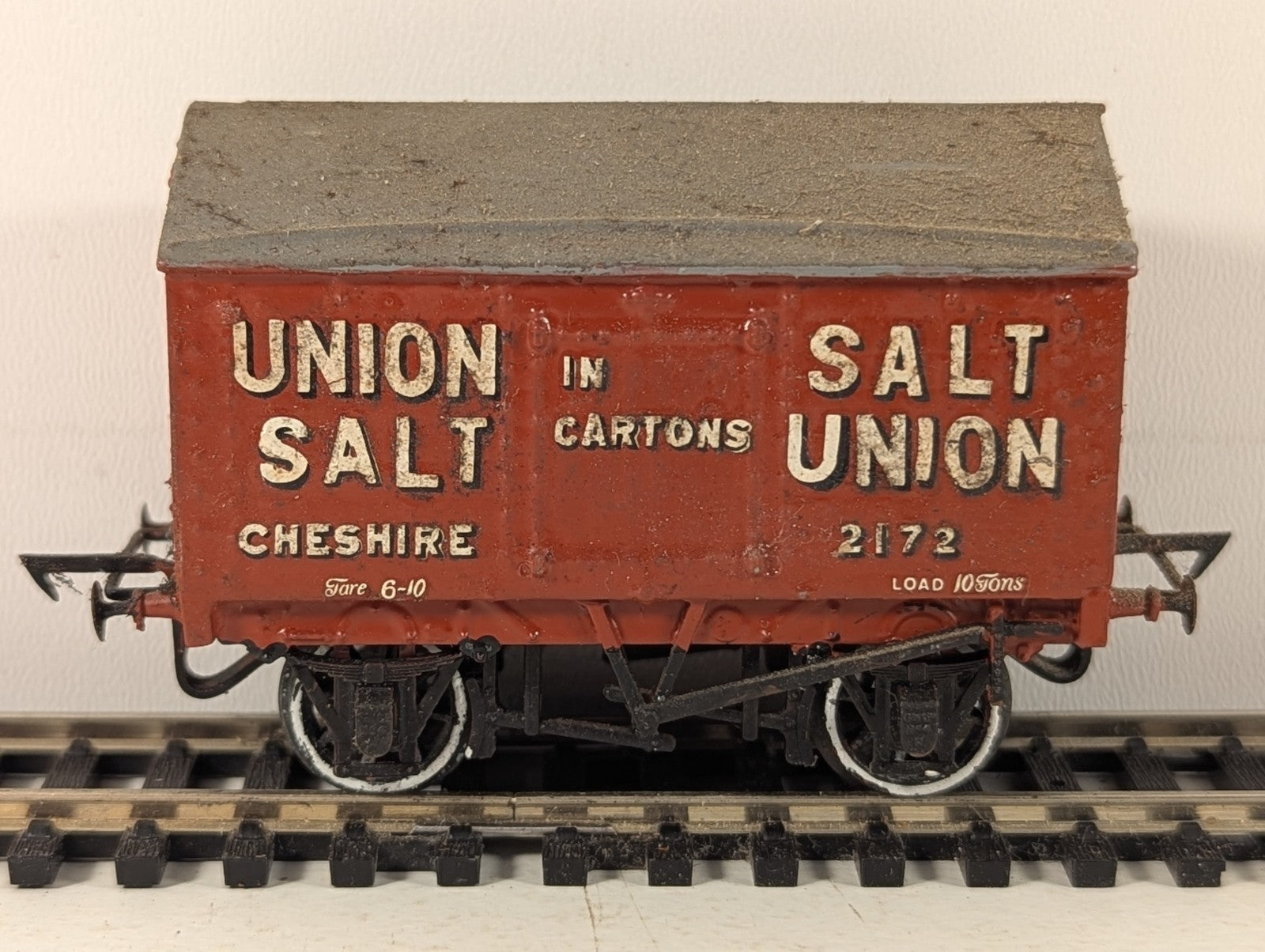 Kitbuilt OO Gauge Salt Union Covered Salt Van Salt Wagon 2172