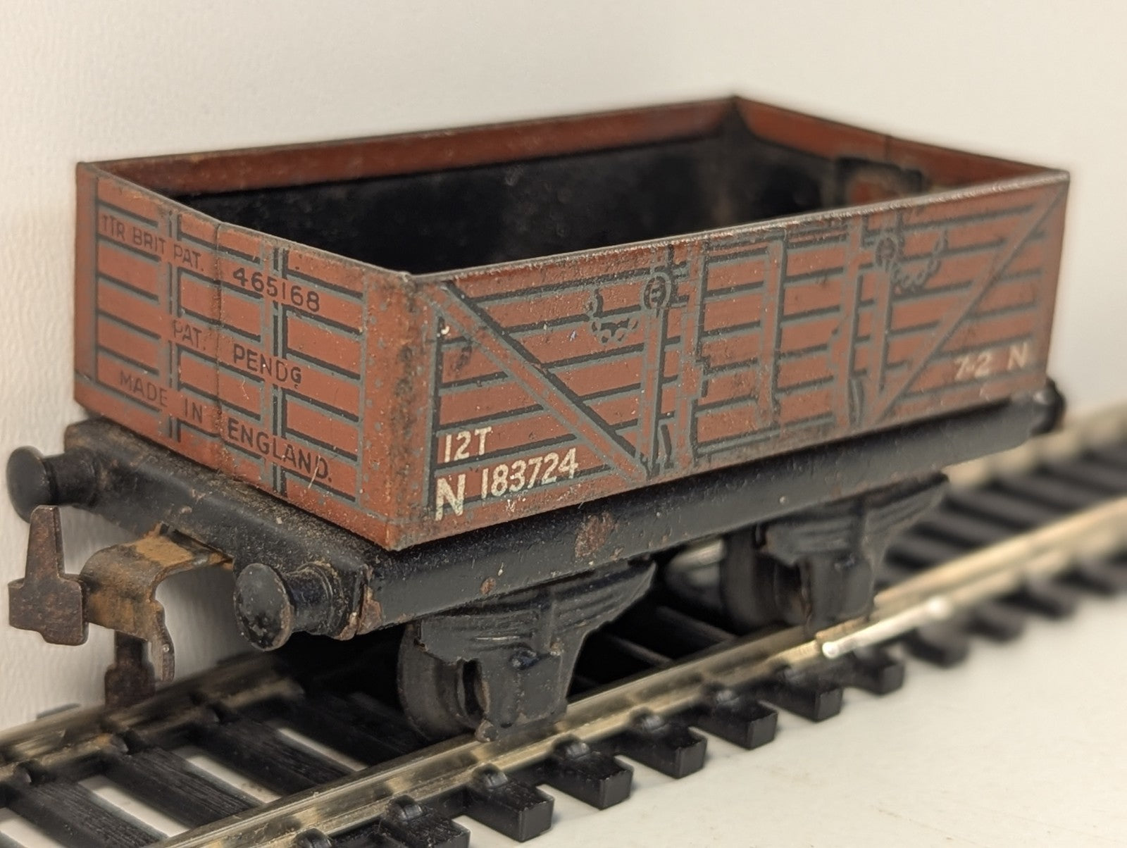 Trix TTR OO Gauge Tinplate Open Wagon