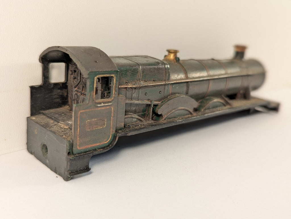 Tri-ang Hornby R759 OO Gauge GWR Hall Class Body Shell - missing decals