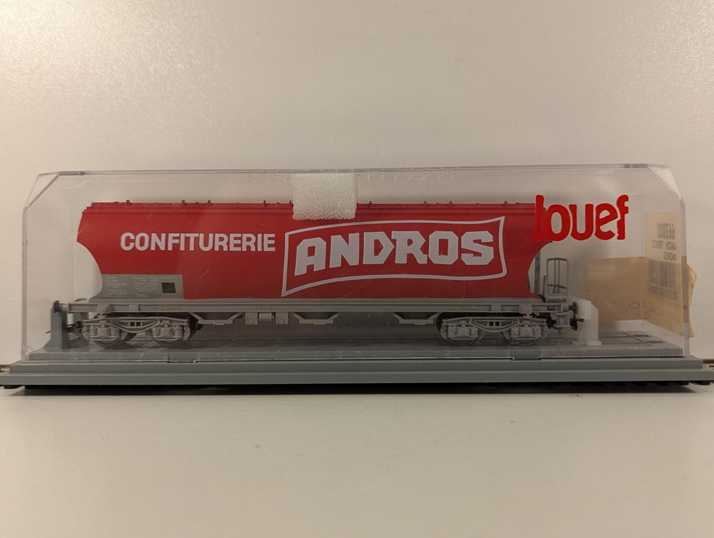 Jouef HO Gauge Wagon Trémie Andros Hopper Wagon 5665 070-9 Confiturerie