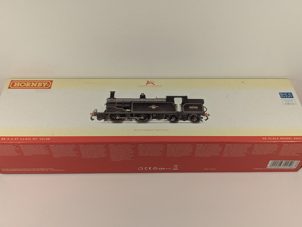 Hornby OO Gauge Class M7 Steam Locomotive 30108